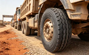 GT288 315 80R22.5 20PR Truck Tire Case Study for Guinea Mining Roads